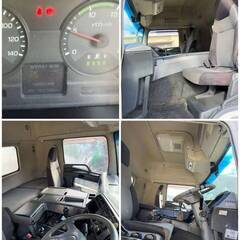 【お問合わせ番号 487-170】三菱ふそうスーパーグレート　ハイルーフ ダンプ 型式QKG-FV60VX 最大積載9,000kg 380PS 7速 走行距離56万km 2デフ 平成27年式 車検付きの画像