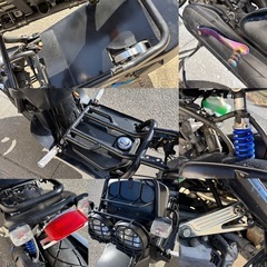 ⭐️ズーマー50.ロンスイ&ローダウン⭐️前後タイヤ・バッテリ・サブタンクなど新品⭐️ほぼフルカスタム仕様^_^⭐️の画像