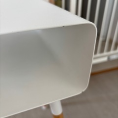 山崎実業サイドテーブルの画像