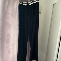 2WAYレタードラベルストレートパンツ　UNITED TOKYOの画像