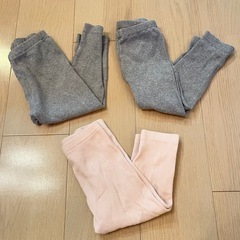 UNIQLO ベビー パンツ 80 90 サイズ 3点セットの画像