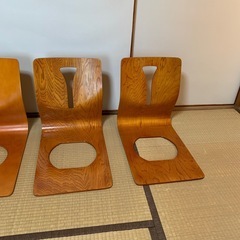 座いす4ヶセットの画像