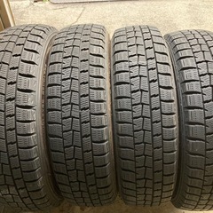 ダンロップ　スタッドレス　155/65R/14 　アルミ付き　4本セットの画像
