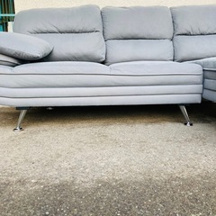 カウチソファ　コーナーソファ　L字ソファ　リビングソファ　W235cmの画像