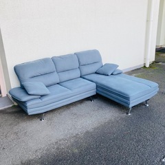 カウチソファ　コーナーソファ　L字ソファ　リビングソファ　W235cmの画像