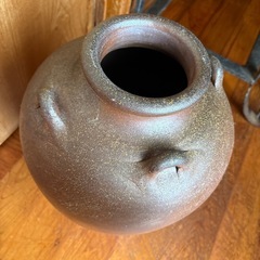 壺屋焼？お酒を入れる瓶の画像