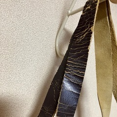 麻のトートバッグの画像