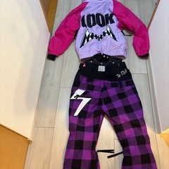 ATMYS アトマイズ　スノーボードウェア　上下セットの画像