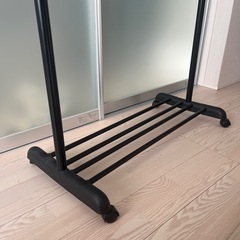 ハンガーラック 高さ調節機能付 横幅調整機能付の画像