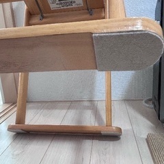 【受渡予定者様決まりました】木製ハイチェア　アンパンマンの画像