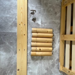 セミダブルベッドフレームの画像