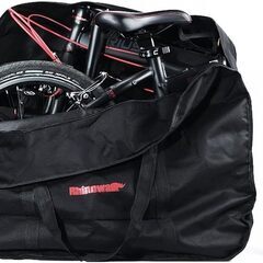 買ってから一切使わなかった折り畳み自転車と収納バッグ売ります。の画像