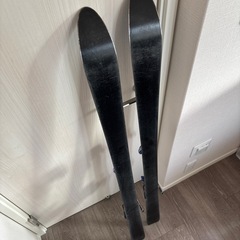 KAZAMA スキー板　130cm　＆　ストック100cmセットの画像