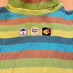 familiar タートルネック　90サイズの画像