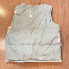 90 ベストダウン　リバーシブル　ブルー　ペンギン　90の画像