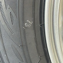 訳あり　軽自動車用タイヤ、アルミ4本セットの画像