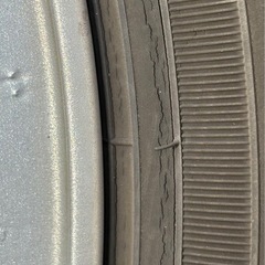 訳あり　軽自動車用タイヤ、アルミ4本セットの画像