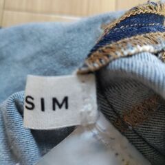 LEPSIM・マタニティ・デニム・Mの画像