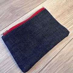 👖 Betty Smith デニムポーチ（日本製・未使用） 👖の画像