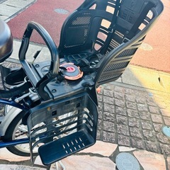 自転車　チャイルドシート　リアシート　子供乗せの画像