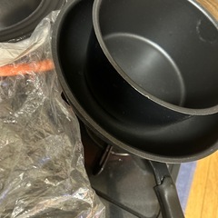 LP用ガスコンロ　フライパンセットの画像