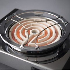 《電気コンロ》石崎電機製作所 SURE(ISHIZAKI ELECTRIC MFG) SK-65V ステンレス製 シンプル操作の画像