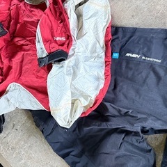 カヤック用品　ウェアー1式(3点)バウンダリーシューズ/レイブンパンツ 金沢市内手渡し限定の画像