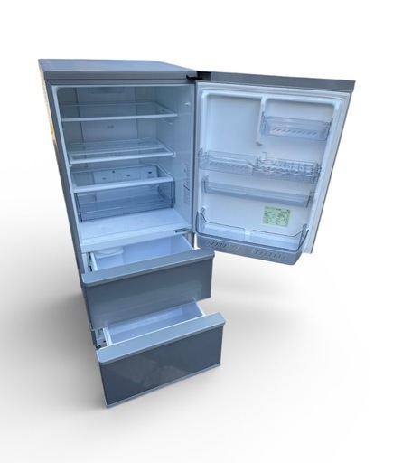 アクア 3ドア 冷蔵庫 2024 AQR-27G(S) 272L AQUA 冷蔵庫 AQR-27G-S