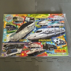 知育パズル　5歳　鉄道　プラレールの画像