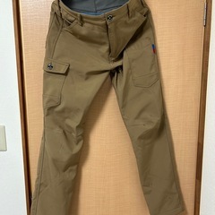 作業着ズボン　裏起毛　Lサイズの画像