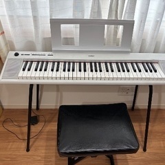 YAMAHA 電子ピアノ　NP-15WH 2019年製の画像