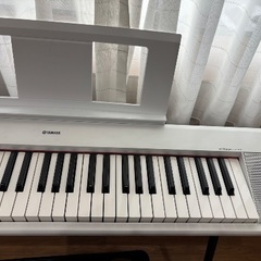 YAMAHA 電子ピアノ　NP-15WH 2019年製の画像