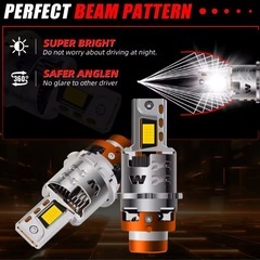 【2026年 新発売 】D4S/R   50000lm   LEDバルブ 2本組　オマケ付き！の画像