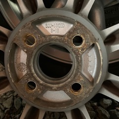 ワタナベ風　エイトスポーク　軽自動車、軽トラ、コンパクトカー　　　　の画像