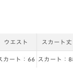 切替ギャザースカートの画像