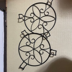 植木鉢台2個の画像