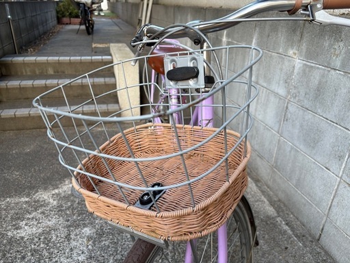 26インチ　6段変速ギア　自転車