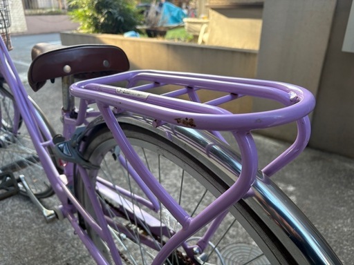 26インチ　6段変速ギア　自転車