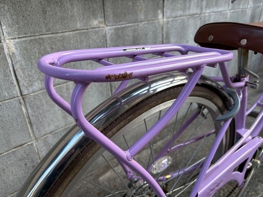 26インチ　6段変速ギア　自転車