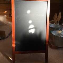 あけましておめでとう価格！A型スタンド看板、雨用専用ビニールカバー付きの画像