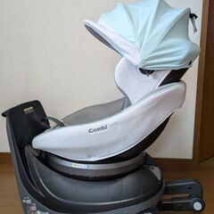 チャイルドシート コンビ クルムーヴ スマート ISOFIX エッグショック JL-590 新生児 回転式の画像