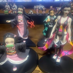 鬼滅の刃フィギュア4個セットの画像