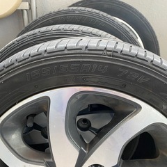 NISAN純正タイヤホイールの画像