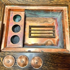 火鉢付き座卓の画像