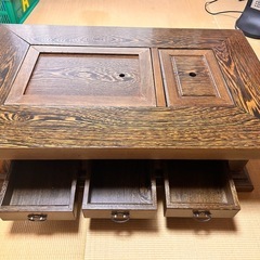 火鉢付き座卓の画像