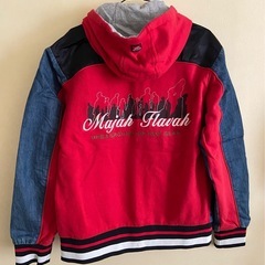 ジップパーカーの画像