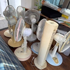 扇風機　送風機8台セット　一応動品の画像