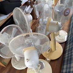 扇風機　送風機8台セット　一応動品の画像