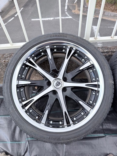 ワークシュバートsc4 225/40ZR18 work schwert wheel tire set ワーク　ホイールタイヤ4本セット