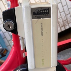 【美品】ブリヂストン bikke2 e 子供乗せ電動自転車 20インチ バッテリー8.7Ah 4灯良好 室内保管 整備済 引取限定の画像